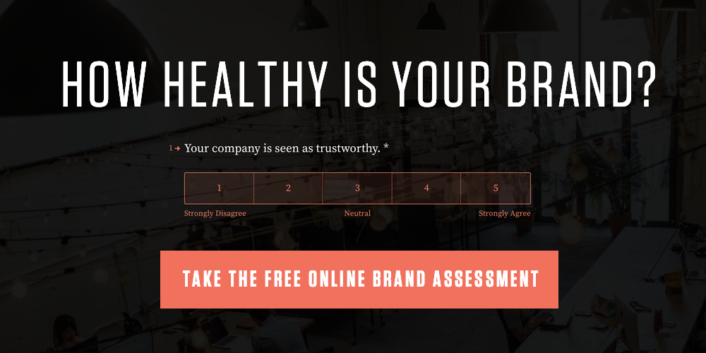 Online Brand Assessment CTA